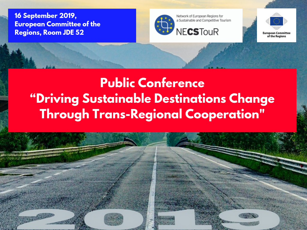 Conference "Driving Sustainable Destinations change through trans-regional cooperation”