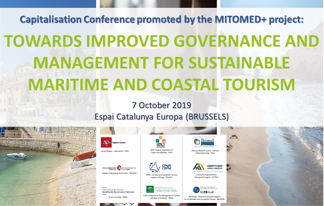 MITOMED+ Capitalisation Conference - "Towards Improved Governance and Management for Sustainable M&C Tourism"