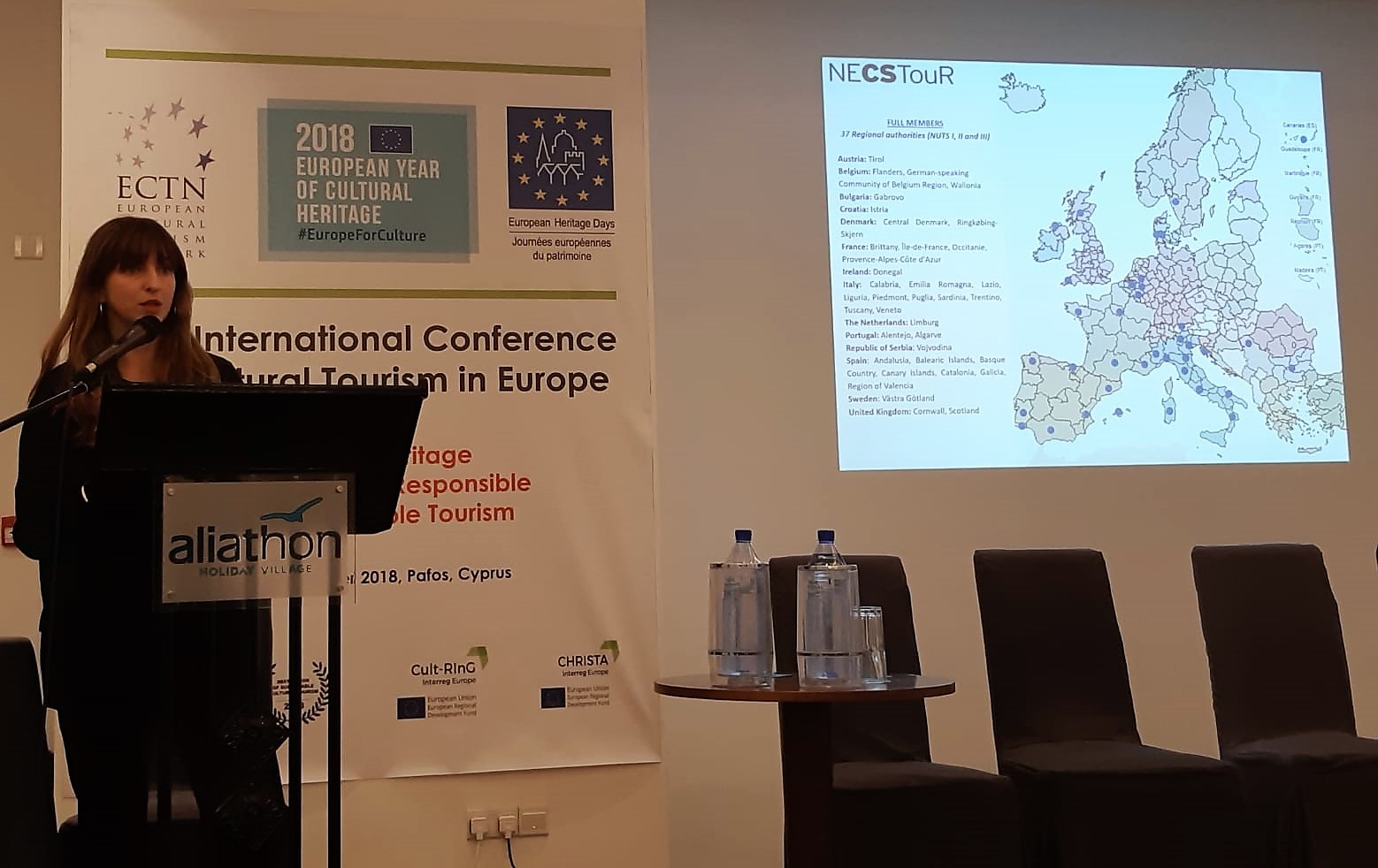 NECSTouR Brings its Views about Cultural Heritage at the 11th International Conference for Cultural Tourism in Europe
