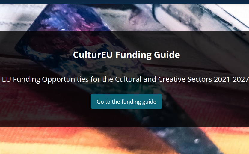 CulturEU: Commission steps up support to the cultural sector through an online guide on EU funding 