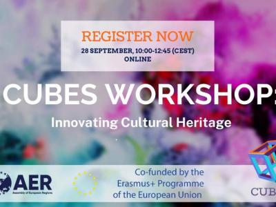 Innovating Cultural Heritage, A workshop by AER Working Group on Culture and CUBES Project